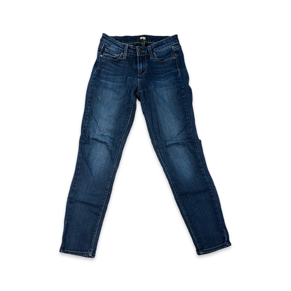 Paige Verdugo Crop Womens Size 25 Dark Wash